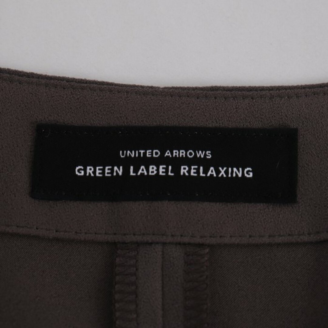 UNITED ARROWS green label relaxing(ユナイテッドアローズグリーンレーベルリラクシング)のグリーンレーベルリラクシング ユナイテッドアローズ ノーカラージャケット アウター レディース グレー green label relaxing レディースのジャケット/アウター(ノーカラージャケット)の商品写真