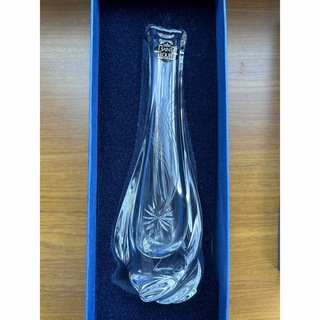SAINT LOUIS 花瓶 クリスタルガラス フランス製 未使用品(花瓶)