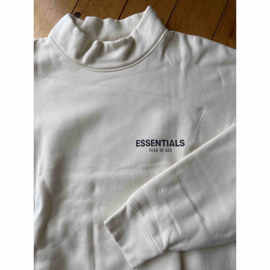 essentials モックネック　スウェット