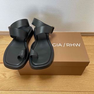 ドゥーズィエムクラス(DEUXIEME CLASSE)の GIA BORGHINI LEATHER ANKLE STRAP(サンダル)