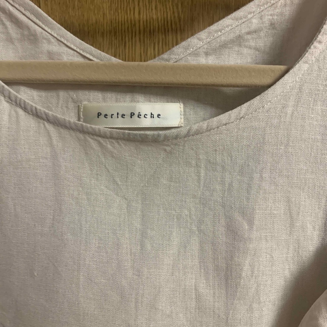 Perle Peche(ペルルペッシュ)のPerl’s peche  トップス レディースのトップス(Tシャツ(半袖/袖なし))の商品写真