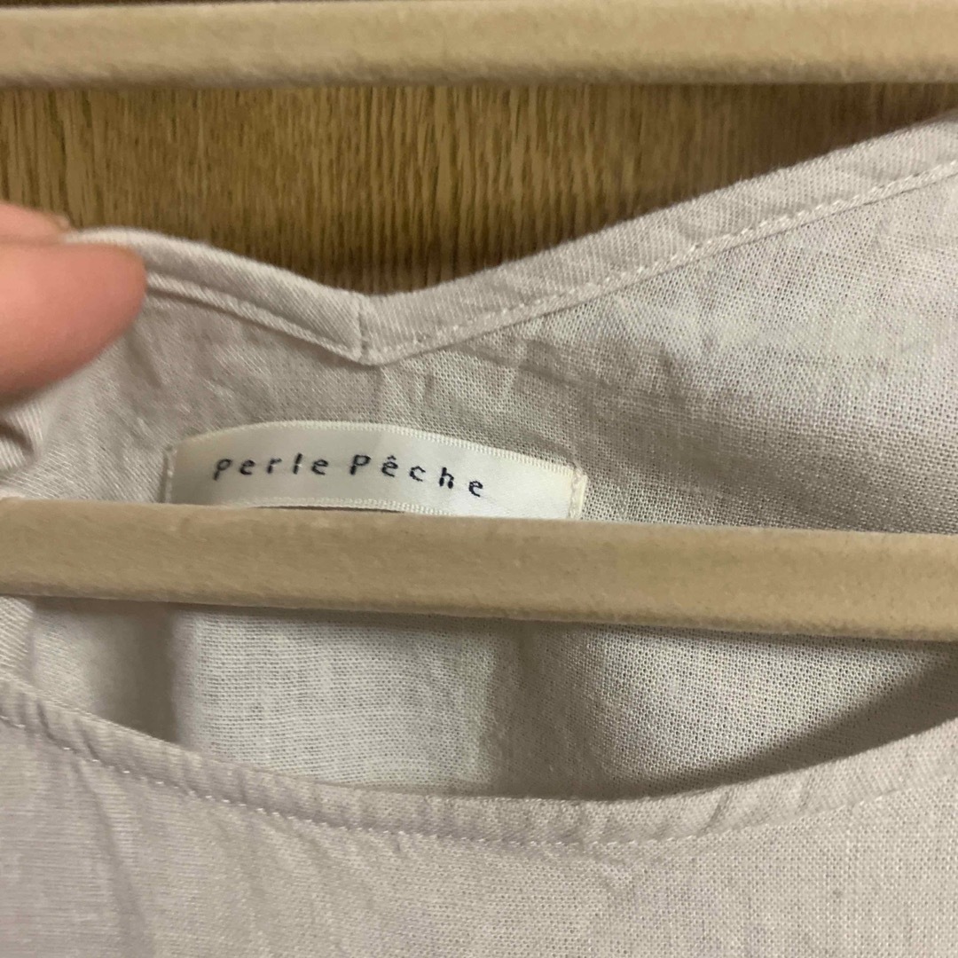Perle Peche(ペルルペッシュ)のPerl’s peche  トップス レディースのトップス(Tシャツ(半袖/袖なし))の商品写真