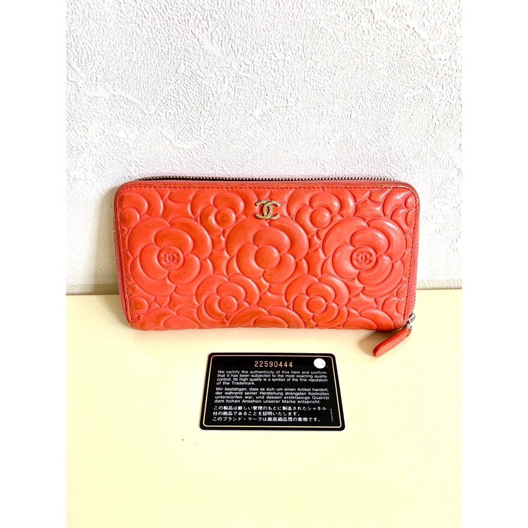 CHANEL - 正規品CHANEL長財布 花柄の通販 by 代行ショップ|シャネル