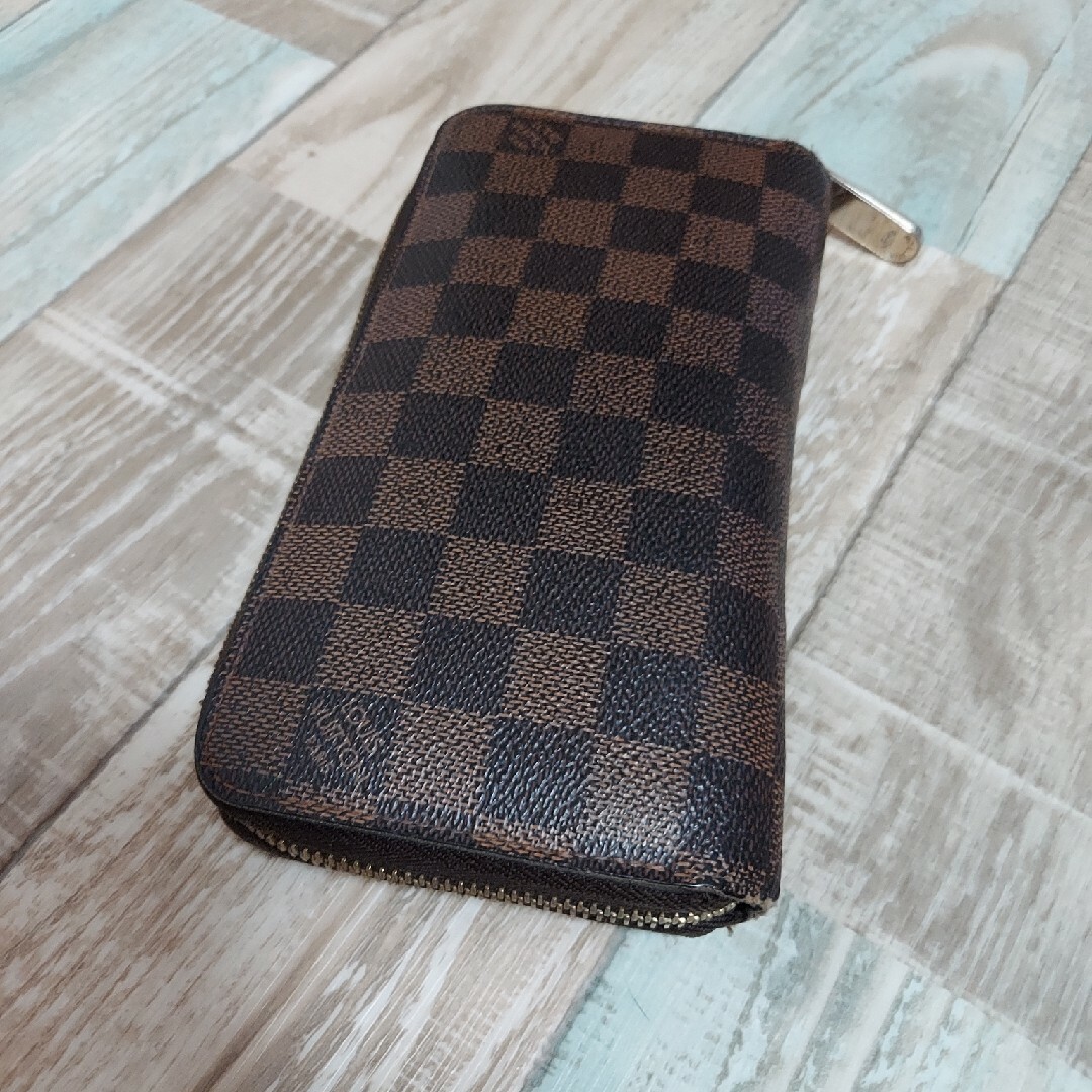 LOUIS VUITTON(ルイヴィトン)の正規LOUIS VUITTON ラウンドファスナー長財布 メンズのファッション小物(長財布)の商品写真