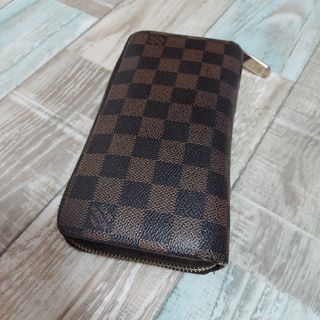 ルイヴィトン(LOUIS VUITTON)の正規LOUIS VUITTON ラウンドファスナー長財布(長財布)