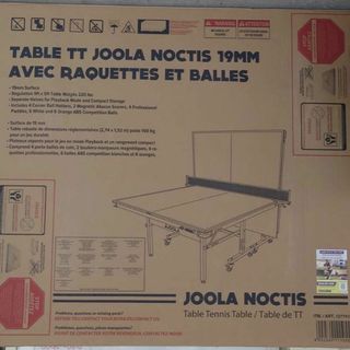 JOOLA - Joola ヨーラ ノクティス 屋内 卓球台セット 天板19mm 国際