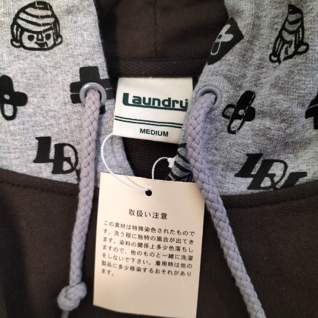 LAUNDRY LAUNDRY フードモノグラム柄パーカーの通販 by ゆぅこﾘﾝｯ♪'s shop｜ランドリーならラクマ