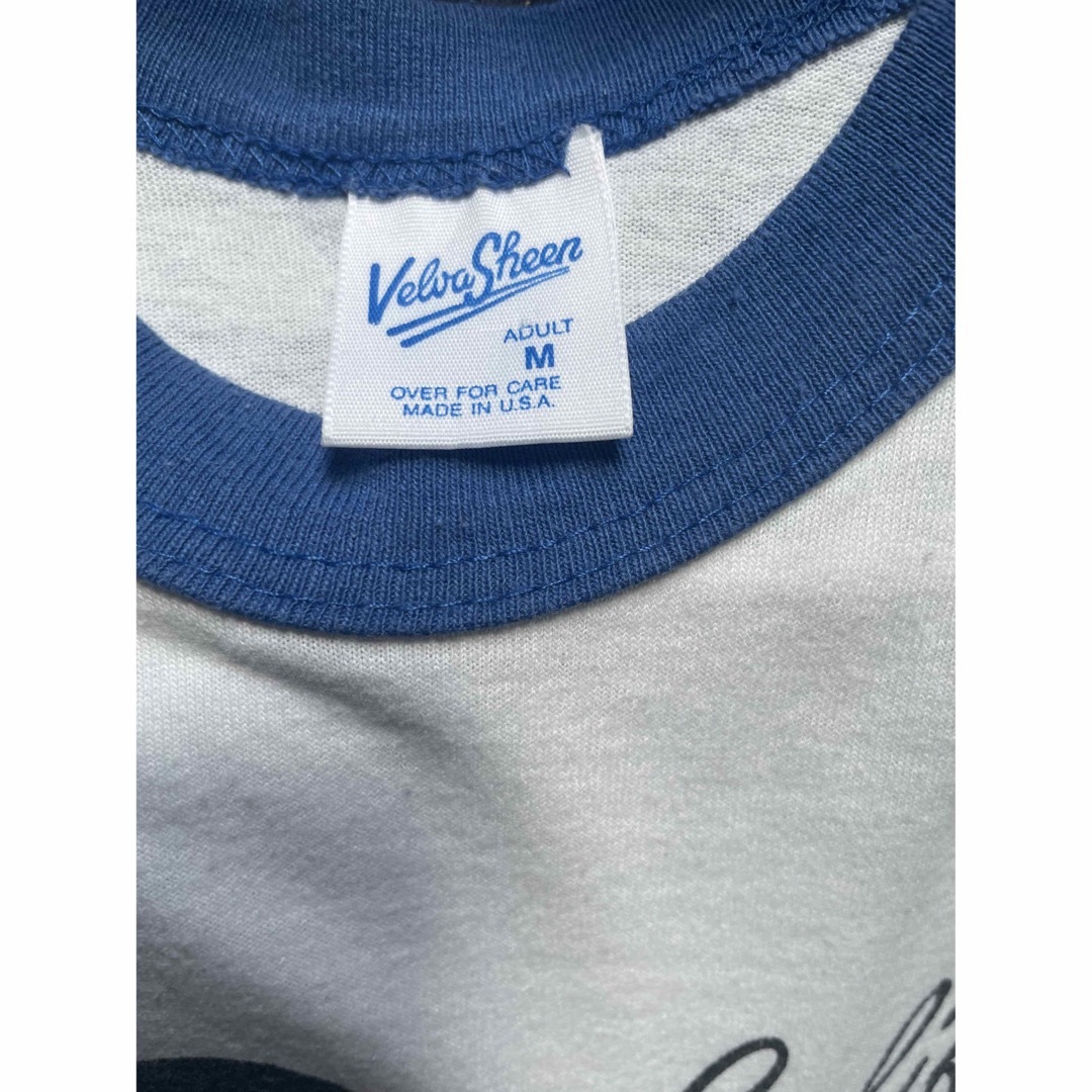 VELVA SHEEN(ベルバシーン)のベルバシーン　ミッキーマウス　リンガーシャツ USA デッドストック　美品 メンズのトップス(Tシャツ/カットソー(半袖/袖なし))の商品写真