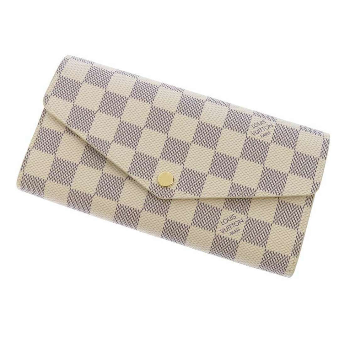 ファッション小物ルイヴィトン 長財布 ダミエ・アズール ポルトフォイユ・サラ N63208 LOUIS VUITTON ヴィトン 財布