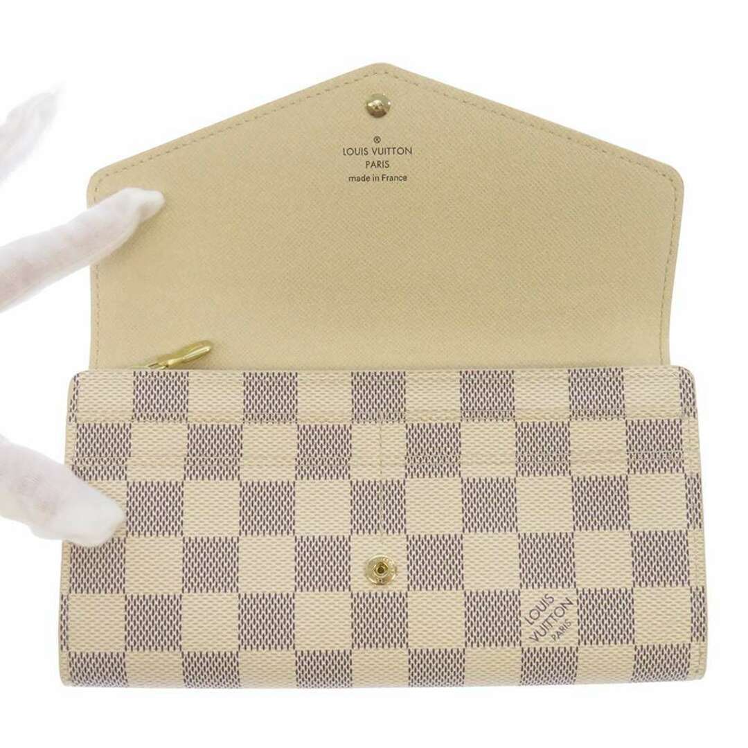 ルイヴィトン 長財布 ダミエ・アズール ポルトフォイユ・サラ N63208 LOUIS VUITTON ヴィトン 財布