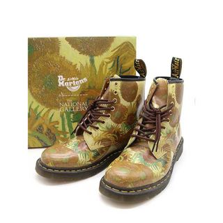 ドクターマーチン(Dr.Martens)のドクターマーチン 向日葵 レ―スアップレザーブーツ ブラウン 8(ブーツ)