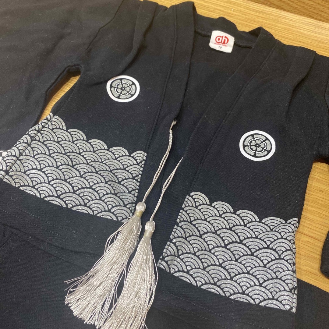 アカチャンホンポ(アカチャンホンポ)のベビー袴　サイズ70 キッズ/ベビー/マタニティのベビー服(~85cm)(和服/着物)の商品写真
