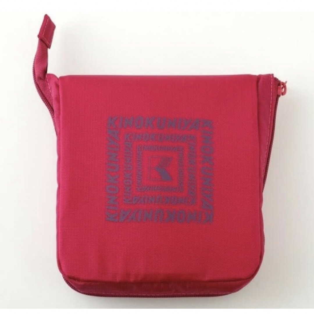 紀ノ国屋(キノクニヤ)の紀ノ国屋　折り畳める保冷バッグ　ローズピンク レディースのバッグ(エコバッグ)の商品写真
