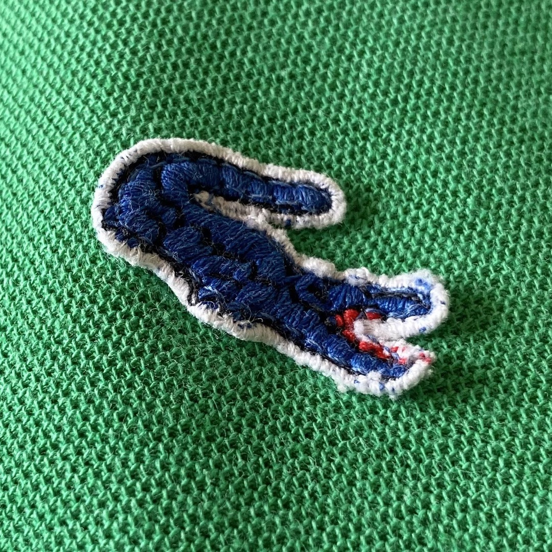 LACOSTE - 80s ビンテージ IZOD ラコステ 青ワニ 半袖 LACOSTE - 80s ビンテージ IZOD ラコステ 青ワニ 半袖
