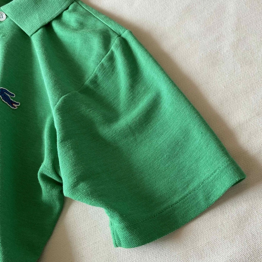 LACOSTE - 80s ビンテージ IZOD ラコステ 青ワニ 半袖 LACOSTE - 80s ビンテージ IZOD ラコステ 青ワニ 半袖