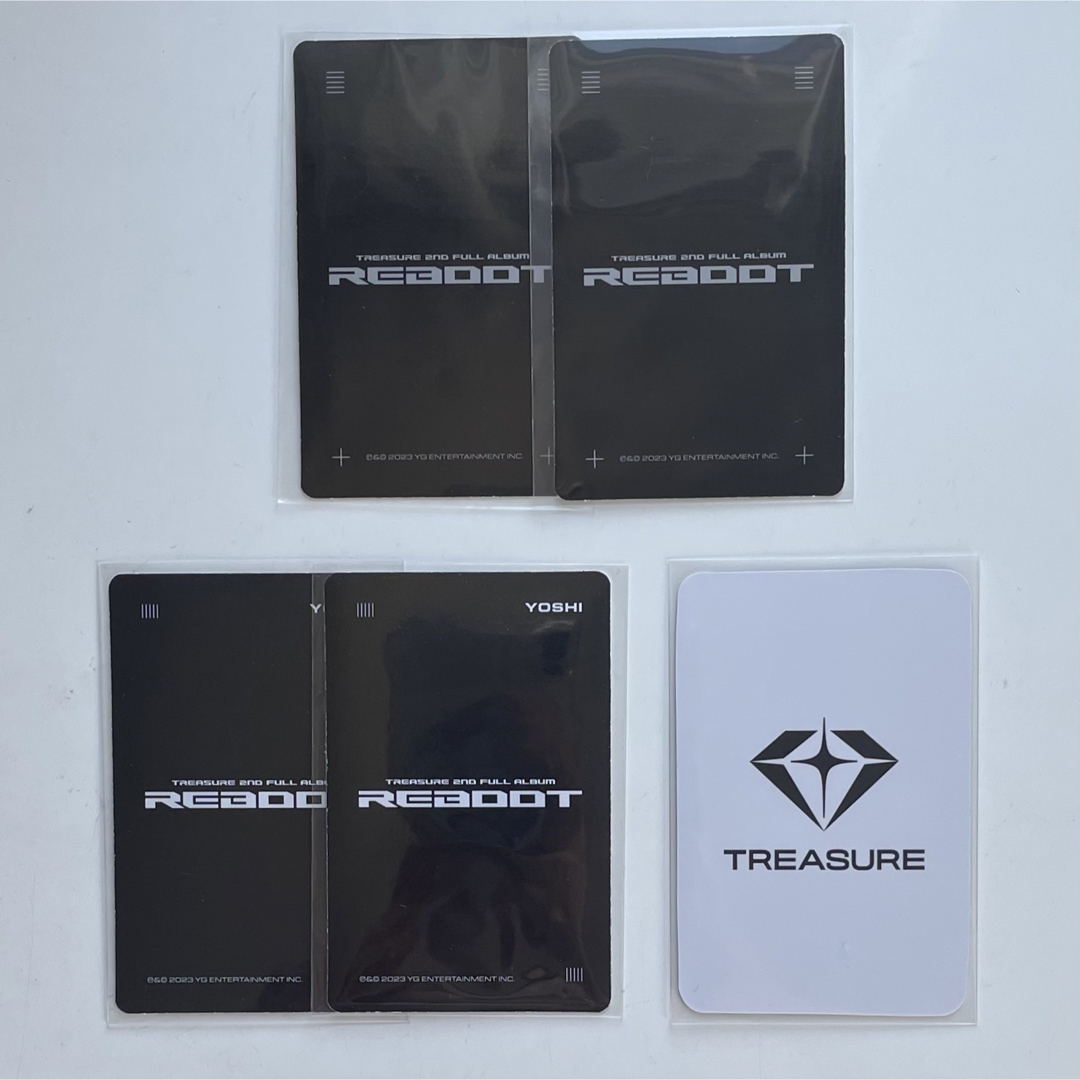 TREASURE - 公式 TREASURE REBOOT ヨシ トレカ 5枚セットの通販 by K