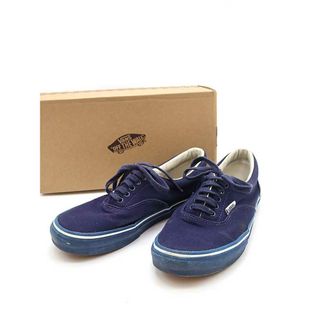 ヴァンズ(VANS)のコムデギャルソンオム ヴァンズ ERA ローカットスニーカー ネイビー(スニーカー)