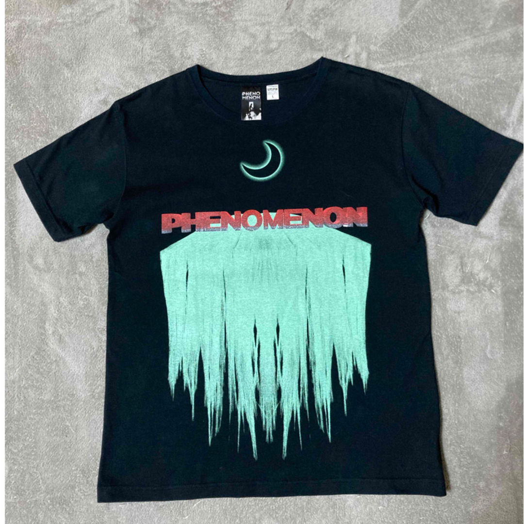 PHENOMENON - phenomenon フェノメノン 黒プリント Tシャツの通販 by kinakuro's shop｜フェノメノンならラクマ