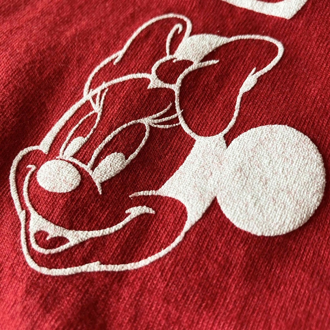Disney(ディズニー)のUSA製 90s ビンテージ ミニー プリント ビッグシルエット タンクトップ レディースのトップス(Tシャツ(半袖/袖なし))の商品写真