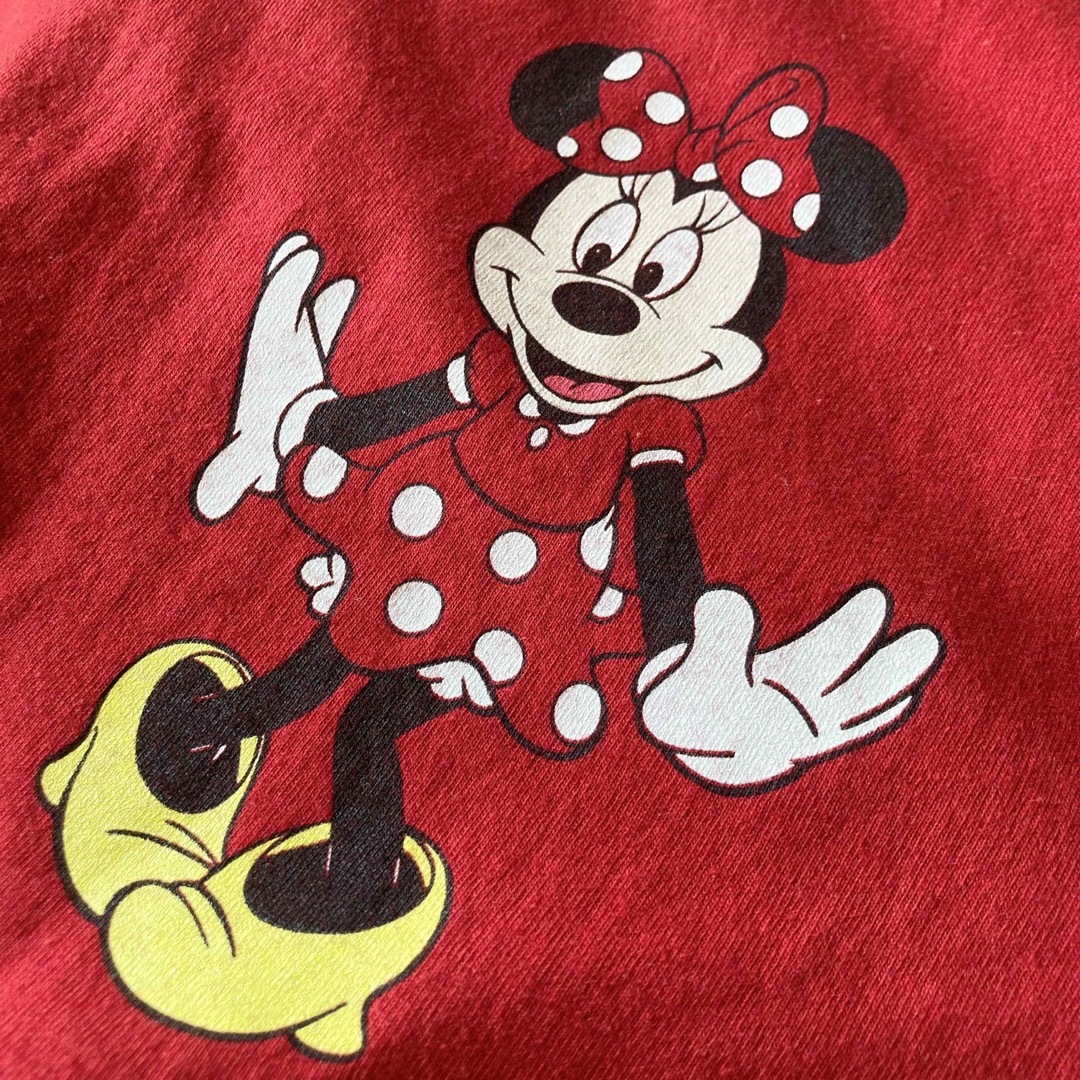 Disney(ディズニー)のUSA製 90s ビンテージ ミニー プリント ビッグシルエット タンクトップ レディースのトップス(Tシャツ(半袖/袖なし))の商品写真