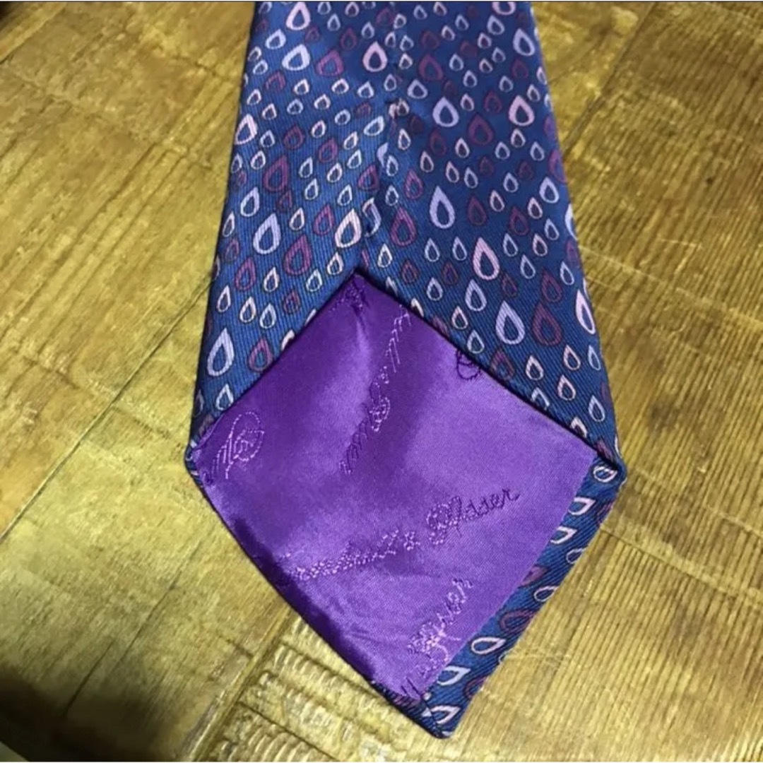 TURNBULL & ASSER(ターンブルアンドアッサー)のTurnbull&Asser Geometric pattern Tie メンズのファッション小物(ネクタイ)の商品写真