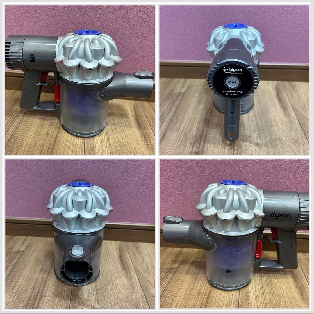 Dyson - 【分解清掃済み】 dyson ダイソン 掃除機 DC62 新品フィルター