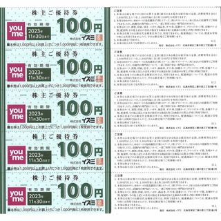 イズミ 株主ご優待券4000円分(100円券×40枚) 有効期限23.11.30(ショッピング)