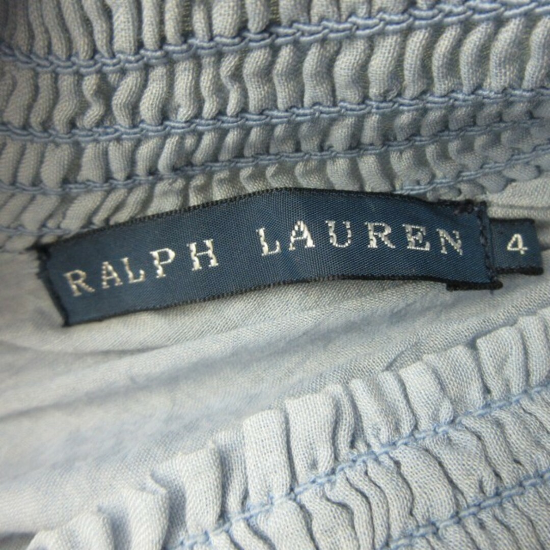 Ralph Lauren(ラルフローレン)のラルフローレン RALPH LAUREN ティアードスカート フレア 水色 4 レディースのスカート(その他)の商品写真