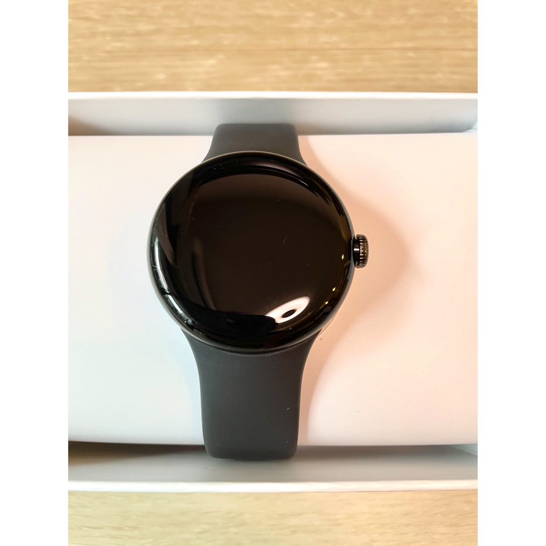 Google Pixel(グーグルピクセル)のGoogle Pixel Watch  ブラック メンズの時計(腕時計(デジタル))の商品写真