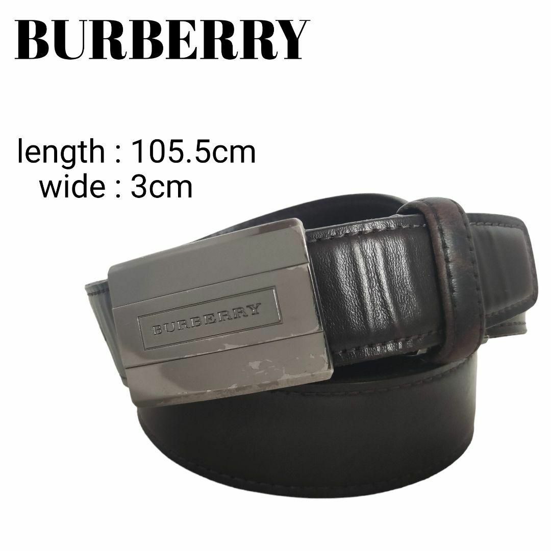 BURBERRY - BURBERRY バーバリー レザー ベルトの通販 by トサカ's