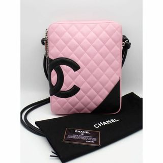 CHANEL シャネル カンボン ポシェット ピンク ショルダーバッグ