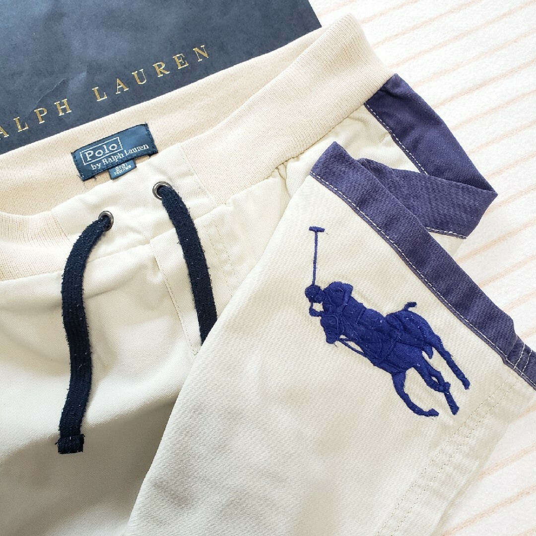 POLO RALPH LAUREN(ポロラルフローレン)の【専用】☆POLO RALPH LAUREN　ポロシャツ&ハーフパンツ☆ キッズ/ベビー/マタニティのキッズ服男の子用(90cm~)(Tシャツ/カットソー)の商品写真