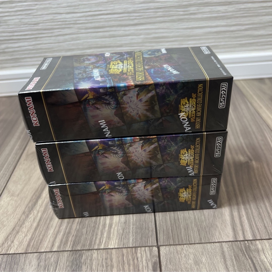 遊戯王 ヒストリーアーカイブコレクション ヒスコレ 3BOX 新品未開封