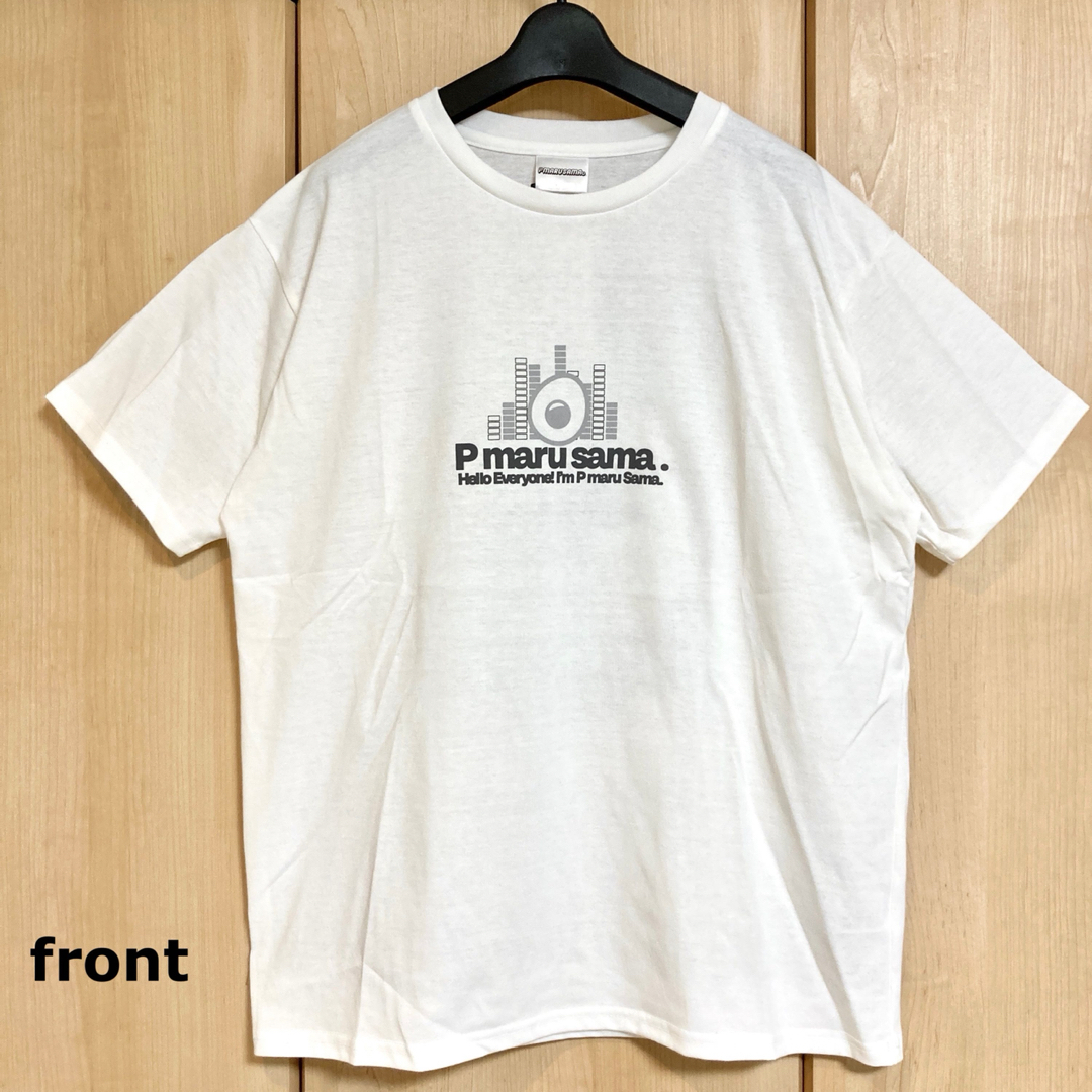 P丸様　ゆるふわ　tシャツ  メンズ　YouTube  半袖Tシャツ プリント メンズのトップス(Tシャツ/カットソー(半袖/袖なし))の商品写真