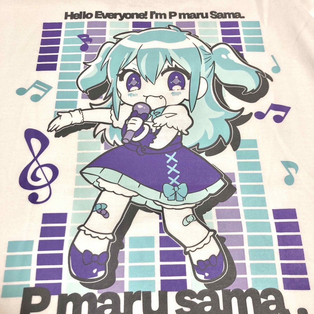 P丸様　ゆるふわ　tシャツ  メンズ　YouTube  半袖Tシャツ プリント メンズのトップス(Tシャツ/カットソー(半袖/袖なし))の商品写真