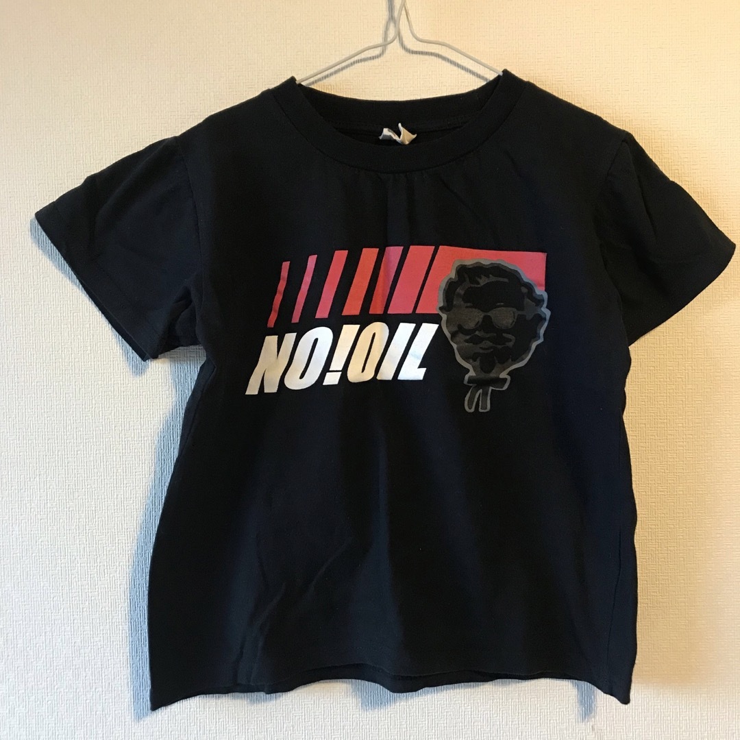 ブラック Tシャツ 半袖 140cm キッズ/ベビー/マタニティのキッズ服男の子用(90cm~)(Tシャツ/カットソー)の商品写真