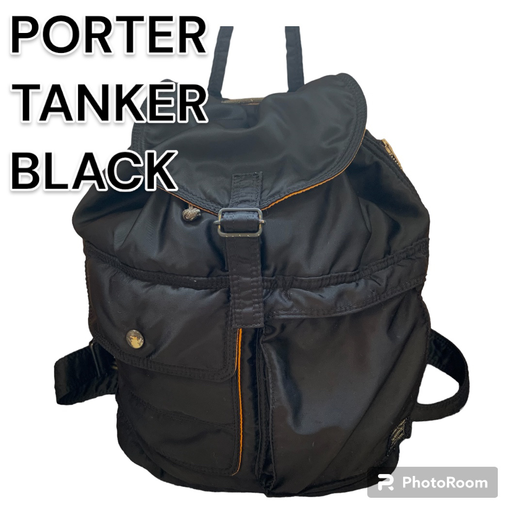 PORTER ポーター タンカー TANKER リュック ブラック