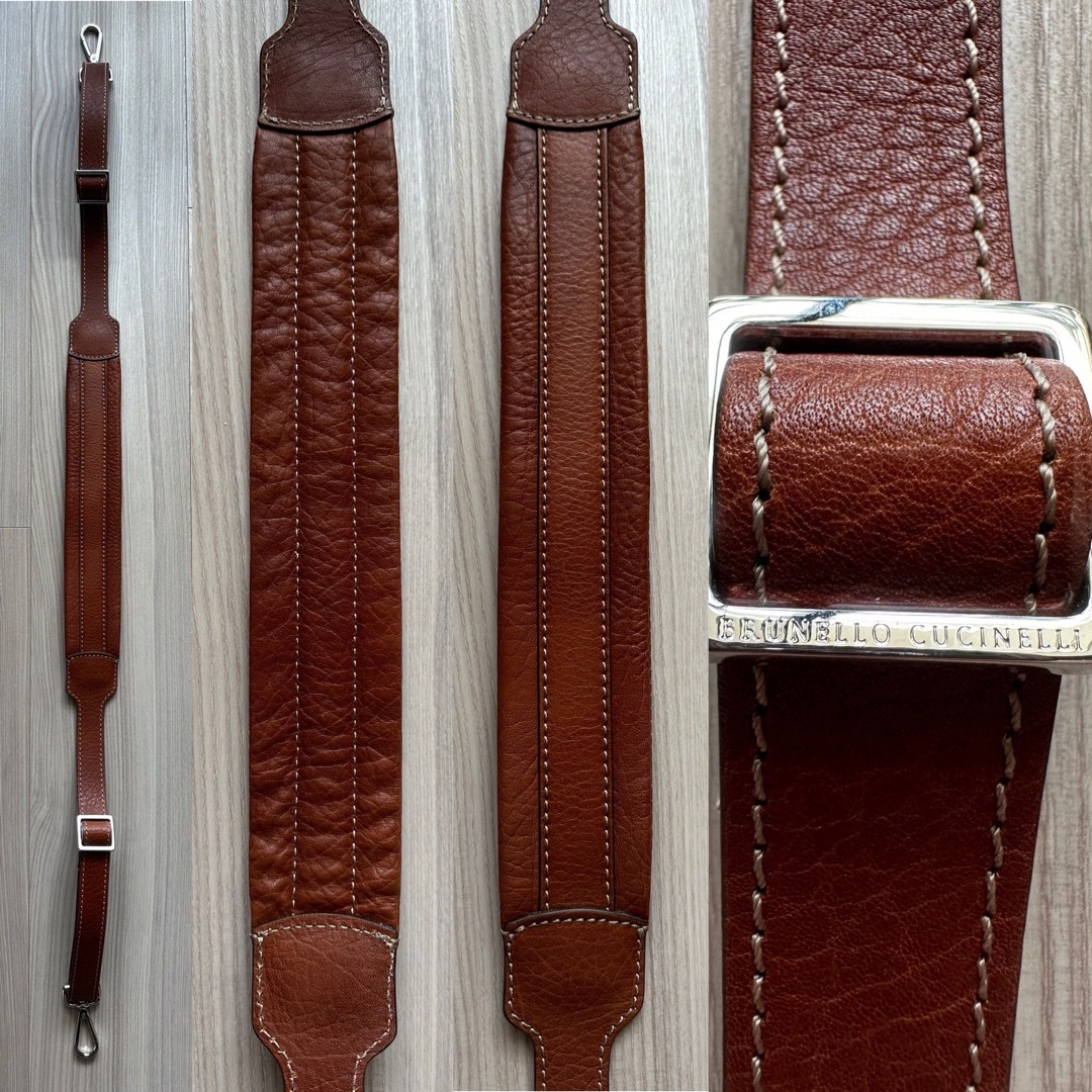 定価98,8万 BRUNELLO CUCINELLI カウハイド キャリーバッグ