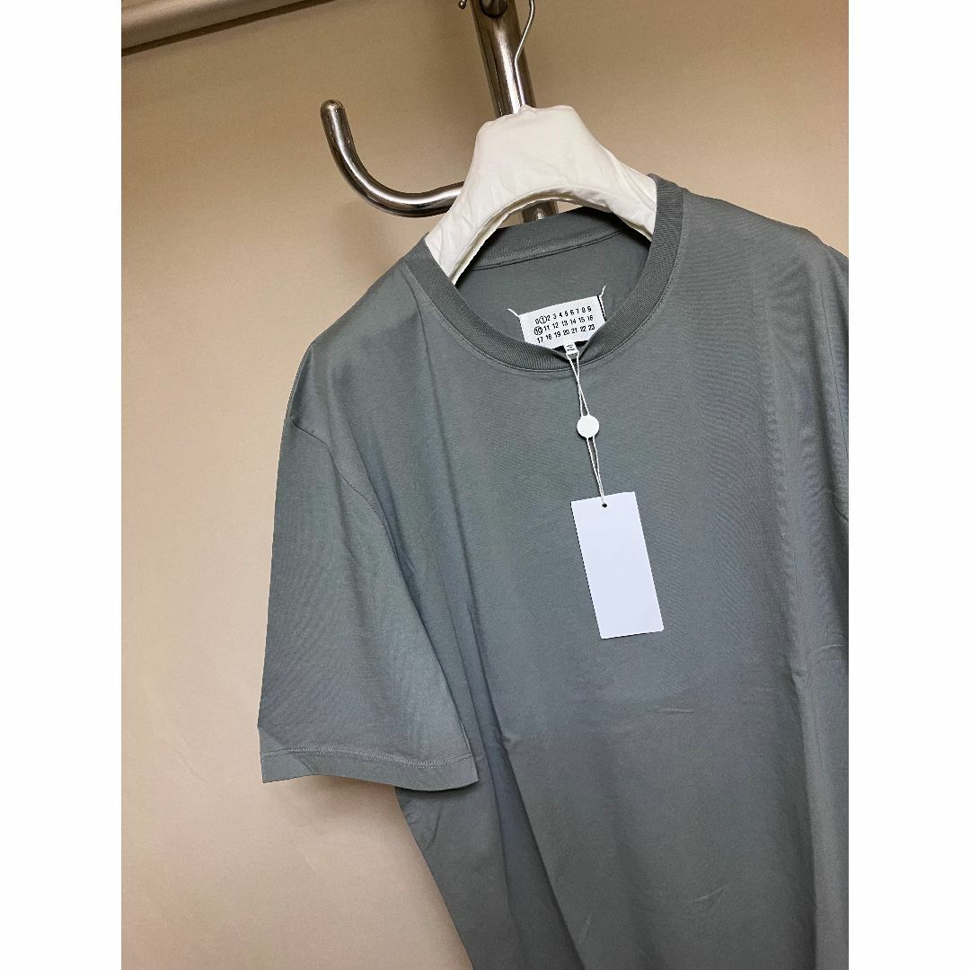 新品 XL 23ssマルジェラ オーガニックコットン Tシャツ グレー 5195 4