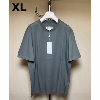 マルタンマルジェラ(Maison Martin Margiela)の新品 XL 23ssマルジェラ オーガニックコットン Tシャツ グレー 5195(Tシャツ/カットソー(半袖/袖なし))