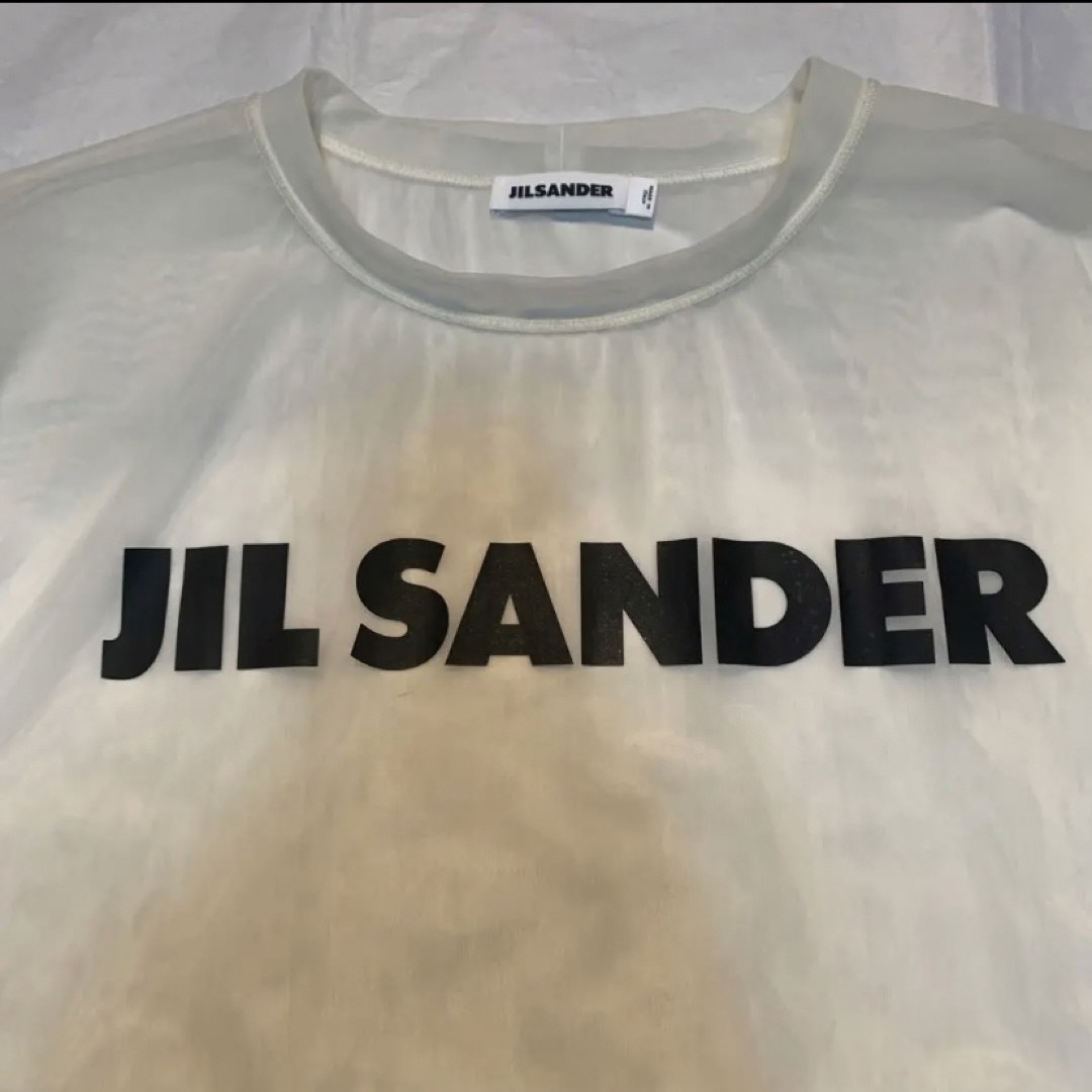 Jil Sander(ジルサンダー)のJILSANDER シージルーロゴTシャツ メンズのトップス(Tシャツ/カットソー(半袖/袖なし))の商品写真