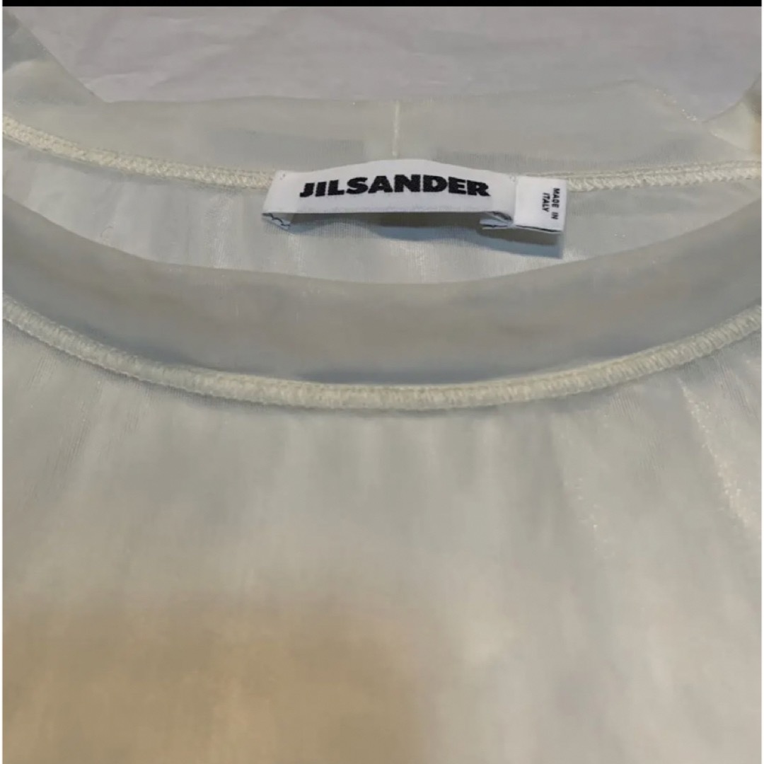 Jil Sander(ジルサンダー)のJILSANDER シージルーロゴTシャツ メンズのトップス(Tシャツ/カットソー(半袖/袖なし))の商品写真