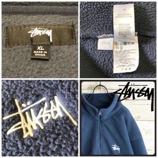 STUSSY - 即完売 STUSSY ステューシー ハーフジップ ボア フリース ...