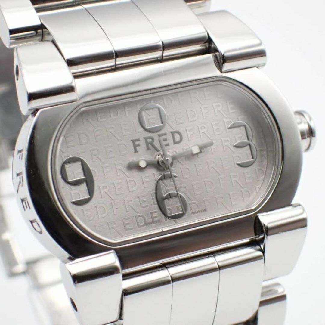FRED - 稼働品☆FRED フレッド FD012110 ムーブワン シルバー 腕時計の
