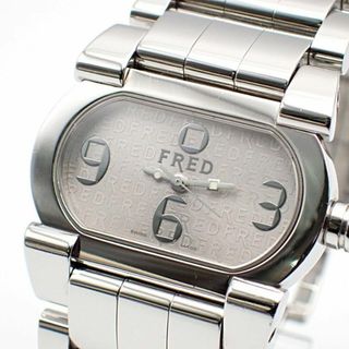FRED - 稼働品☆FRED フレッド FD012110 ムーブワン シルバー 腕時計の