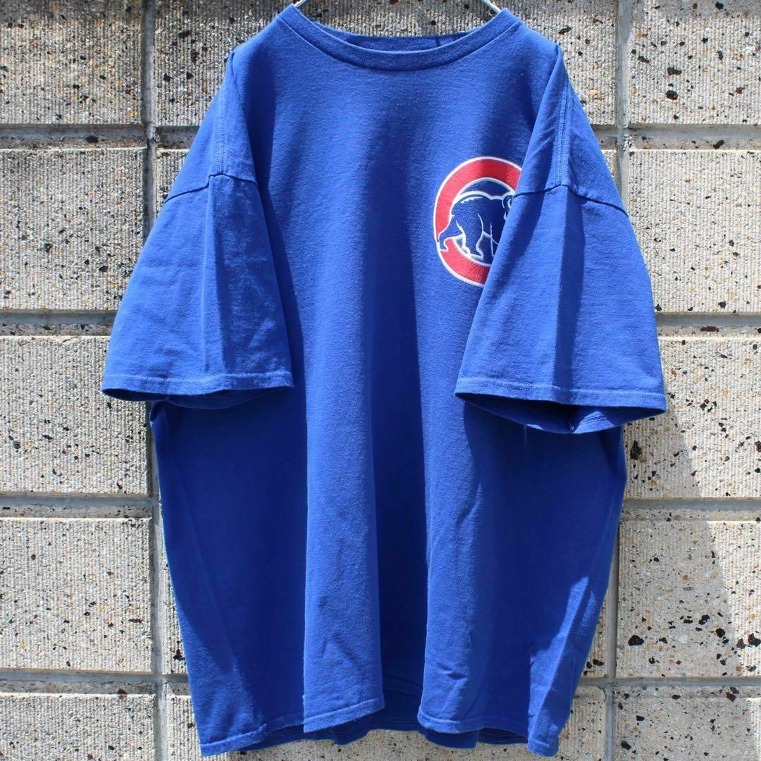 Majestic(マジェスティック)のCHICAGO CUBS HEYWARD 22 ビッグシルエット 古着 Tシャツ メンズのトップス(Tシャツ/カットソー(半袖/袖なし))の商品写真