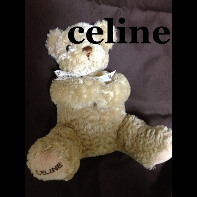 celine(セリーヌ)のセリーヌ くま ぬいぐるみ エンタメ/ホビーのおもちゃ/ぬいぐるみ(ぬいぐるみ)の商品写真