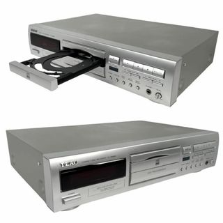 優良動作品 TEAC CDレコーダー シルバー CD-RW890-S-