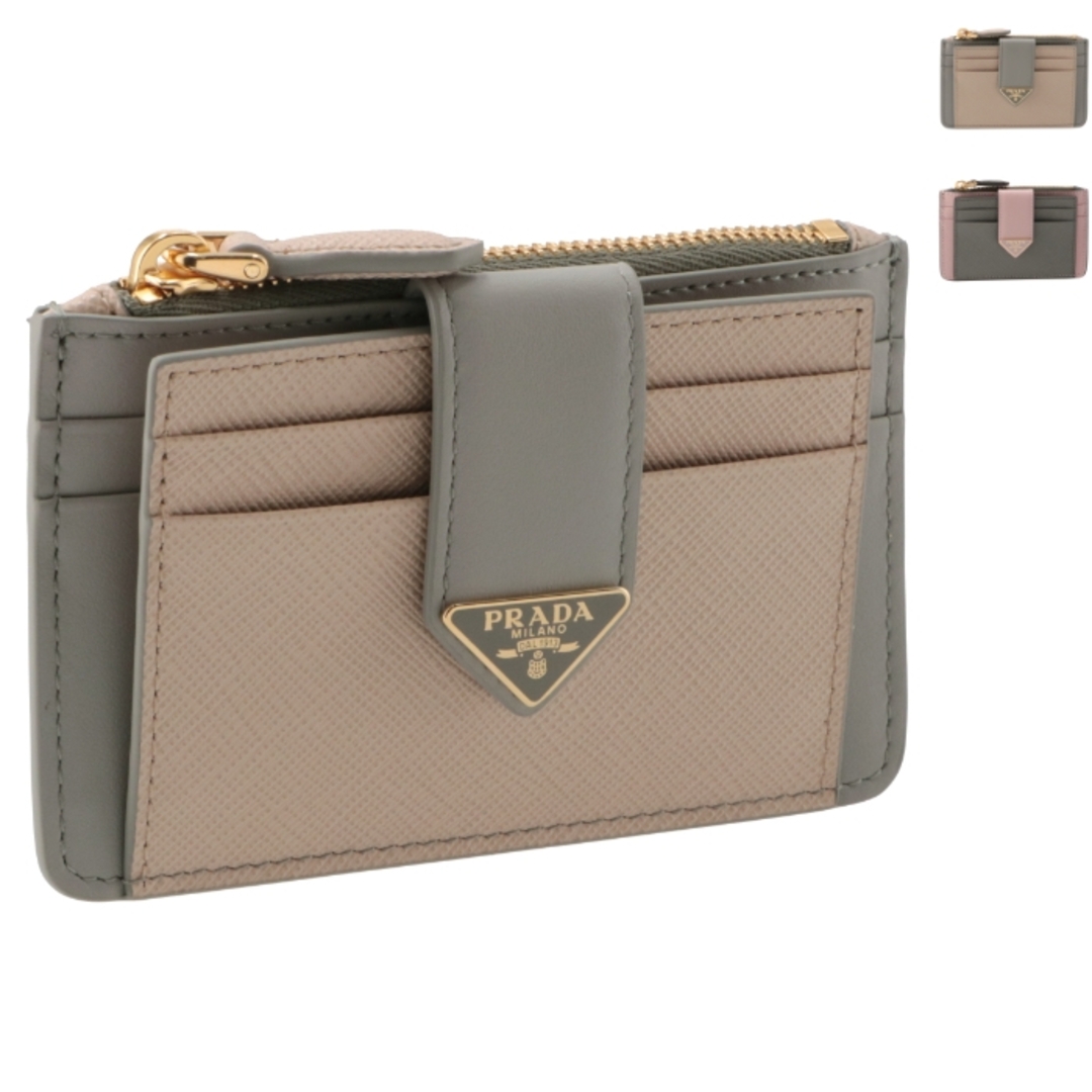 プラダ PRADA カードケース カードホルダー&コインケース フラグメントケース ジップ付き財布 2023年秋冬新作 1MC038 2DYG | フリマアプリ ラクマ
