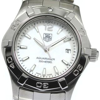 タグホイヤー(TAG Heuer)のタグホイヤー TAG HEUER WAF1414 アクアレーサー デイト クォーツ レディース 良品 保証書付き_764860(腕時計)